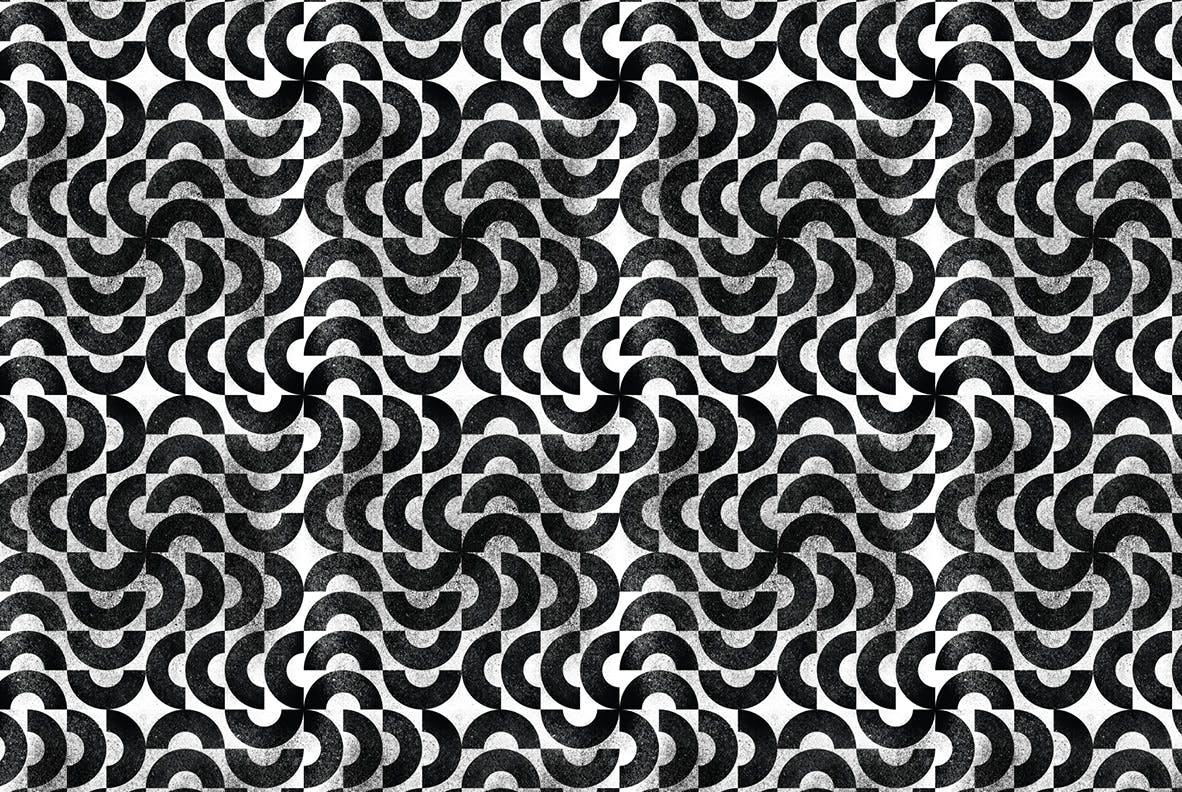 60种沙粒几何图案连续四方图无缝背景图 Grit Pattern插图3