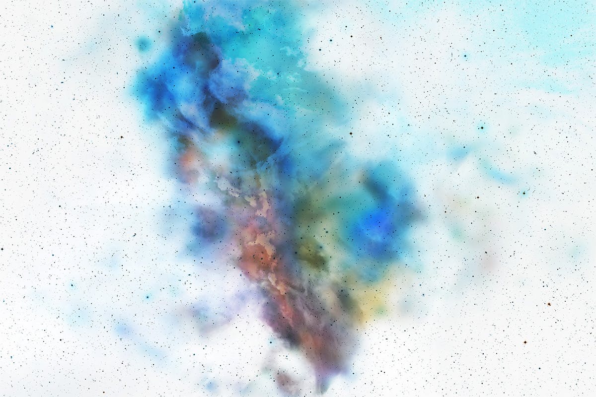 负空间星云抽象虚幻背景图素材 Negative Nebula Backgrounds插图(11)