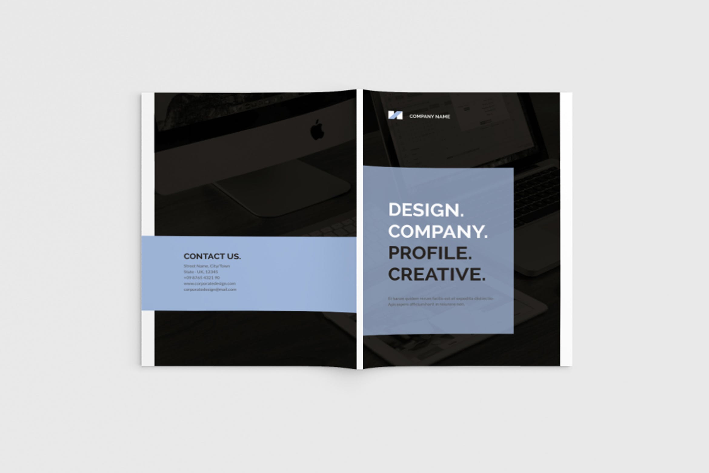 创意设计公司画册设计模板 Design Company Profile插图