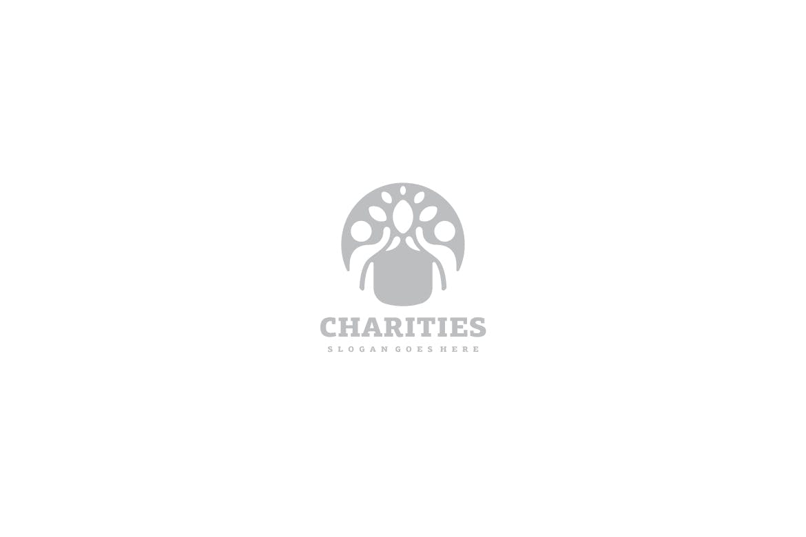 生态慈善行业Logo设计第一素材精选模板 Eco Charities Logo插图(2)