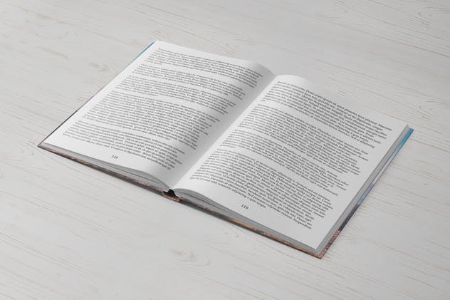 高端精装图书版式设计样机蚂蚁素材精选模板v1 Hardcover Book Mock-Ups Vol.1插图(1)