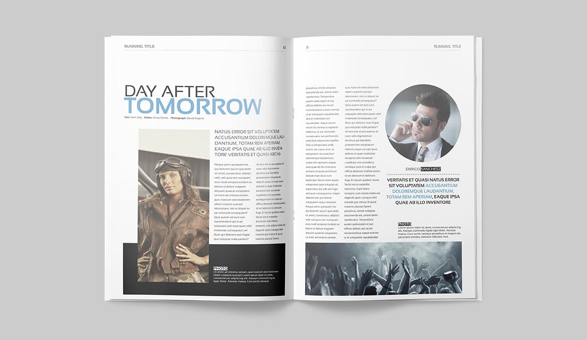 多行业适用专业第一素材精选杂志排版设计模板 Magazine Template插图(5)