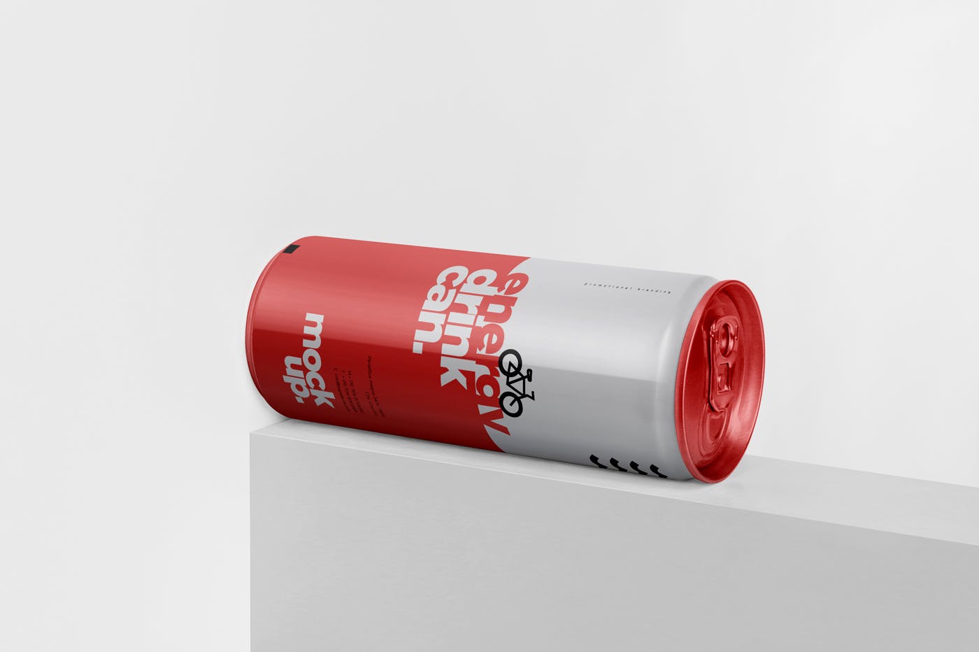 能量饮料易拉罐罐头外观设计第一素材精选模板 Energy Drink Can Mock-Up – 250 ml插图(2)