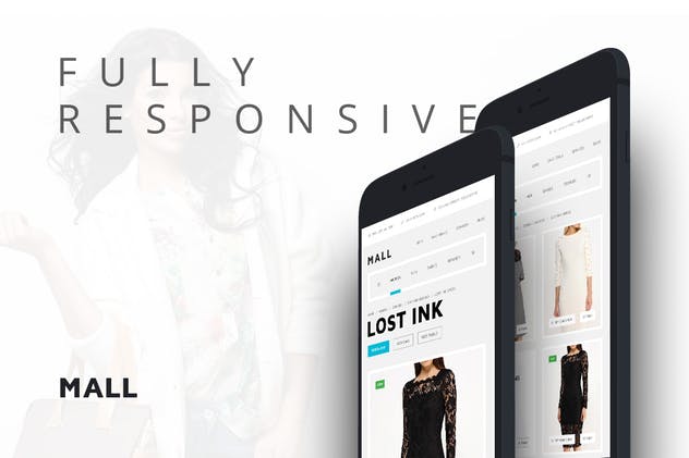 多用途电子商务购物网站响应式Joomla模板蚂蚁素材精选 Mall — Multi-Purpose eCommerce Responsive Template插图(1)