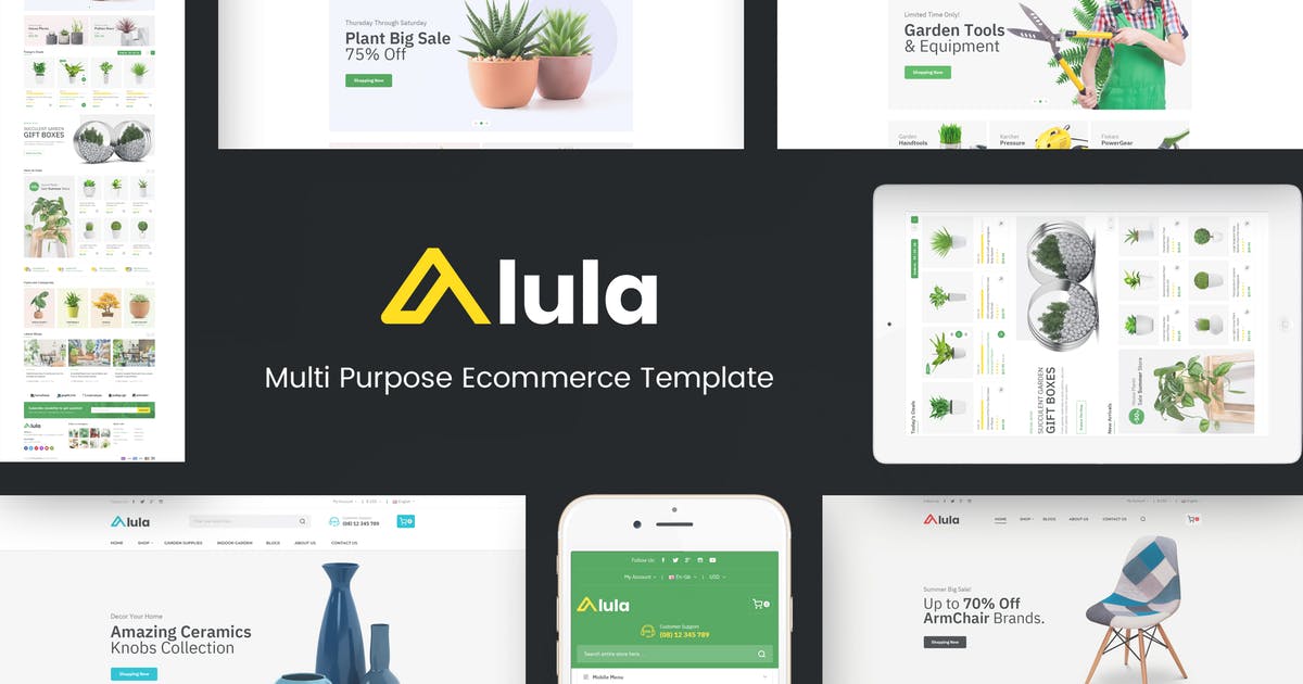 多用途网上商城Prestashop网站系统主题模板第一素材精选下载 Alula – Multipurpose Prestashop Theme插图