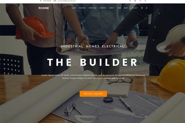 商业合作商务咨询多用途HTML模板第一素材精选 Corporate MultiPurpose HTML Template for Business插图(3)