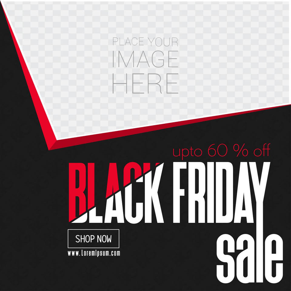 第四弹：30+黑色星期五促销广告物料素材 Black Friday Sales Graphics插图7