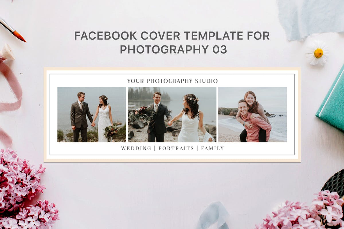 Facebook封面摄影照片模板第一素材精选03 Facebook Cover Template for Photography 03插图