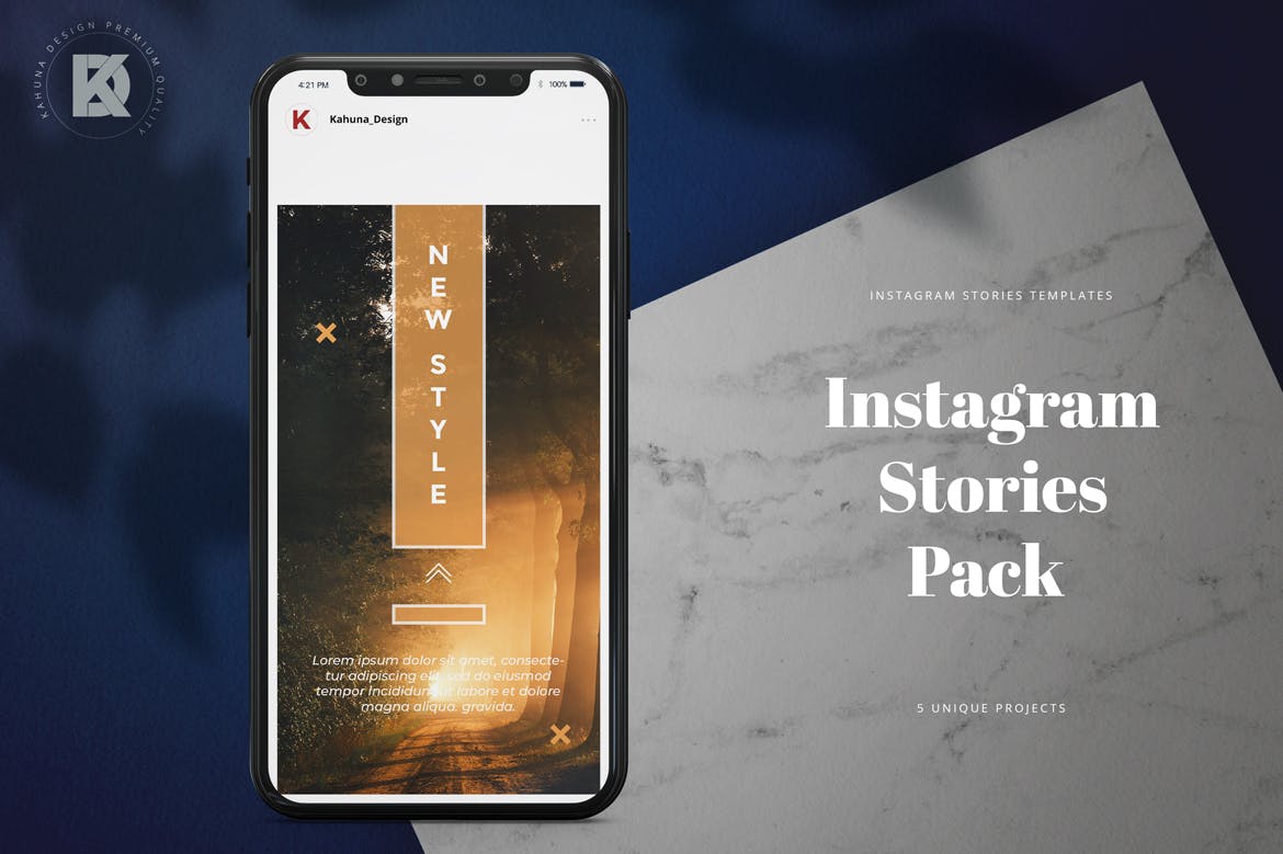 Instagram社交品牌促销广告设计模板蚂蚁素材精选 Instagram Stories Pack插图(2)
