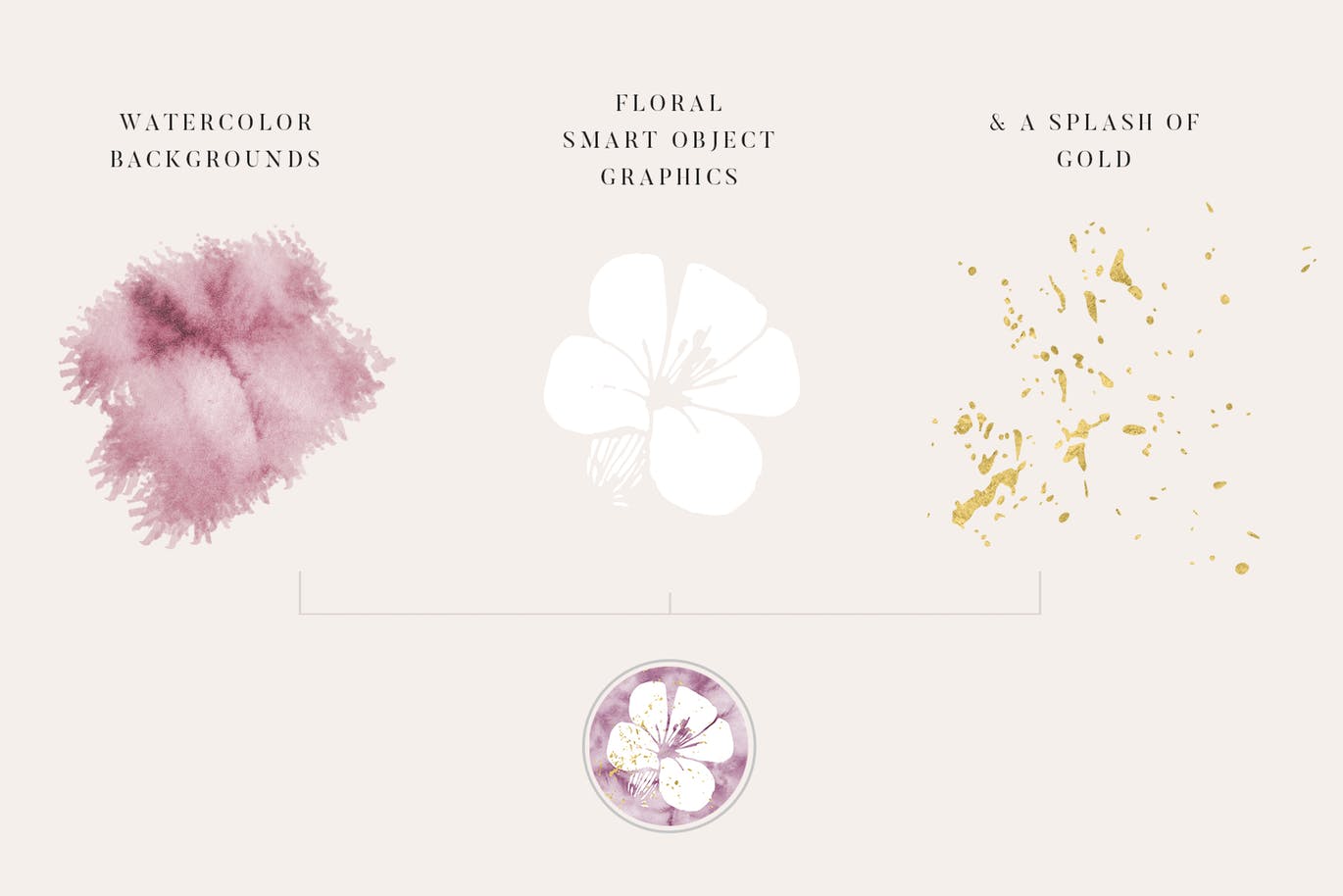 112个创意水彩花卉Instagram社交封面设计素材 Floral Instagram Highlight Covers插图(2)