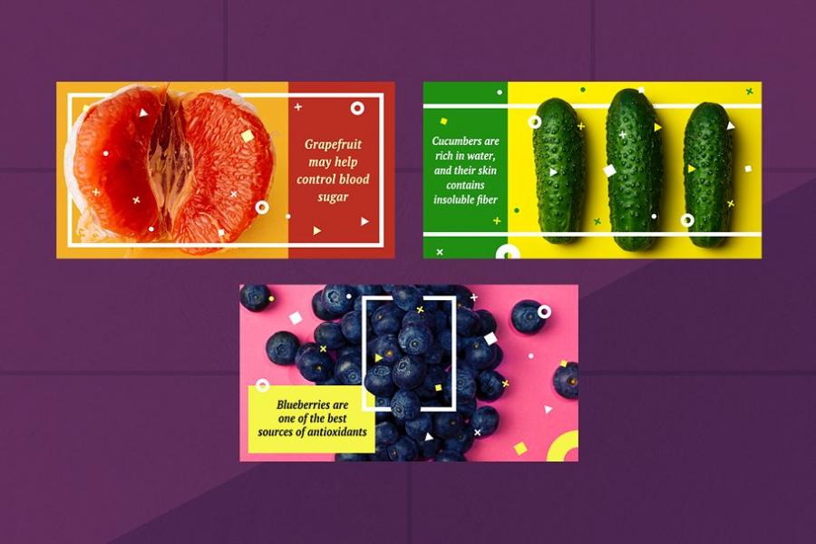 营养水果健康主题Facebook帖子模板第一素材精选插图(2)