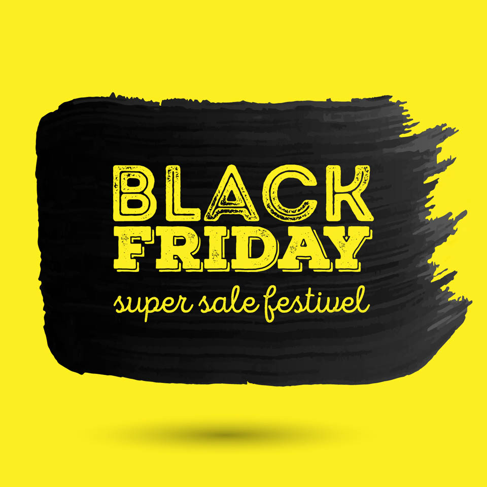 第四弹：30+黑色星期五促销广告物料素材 Black Friday Sales Graphics插图41