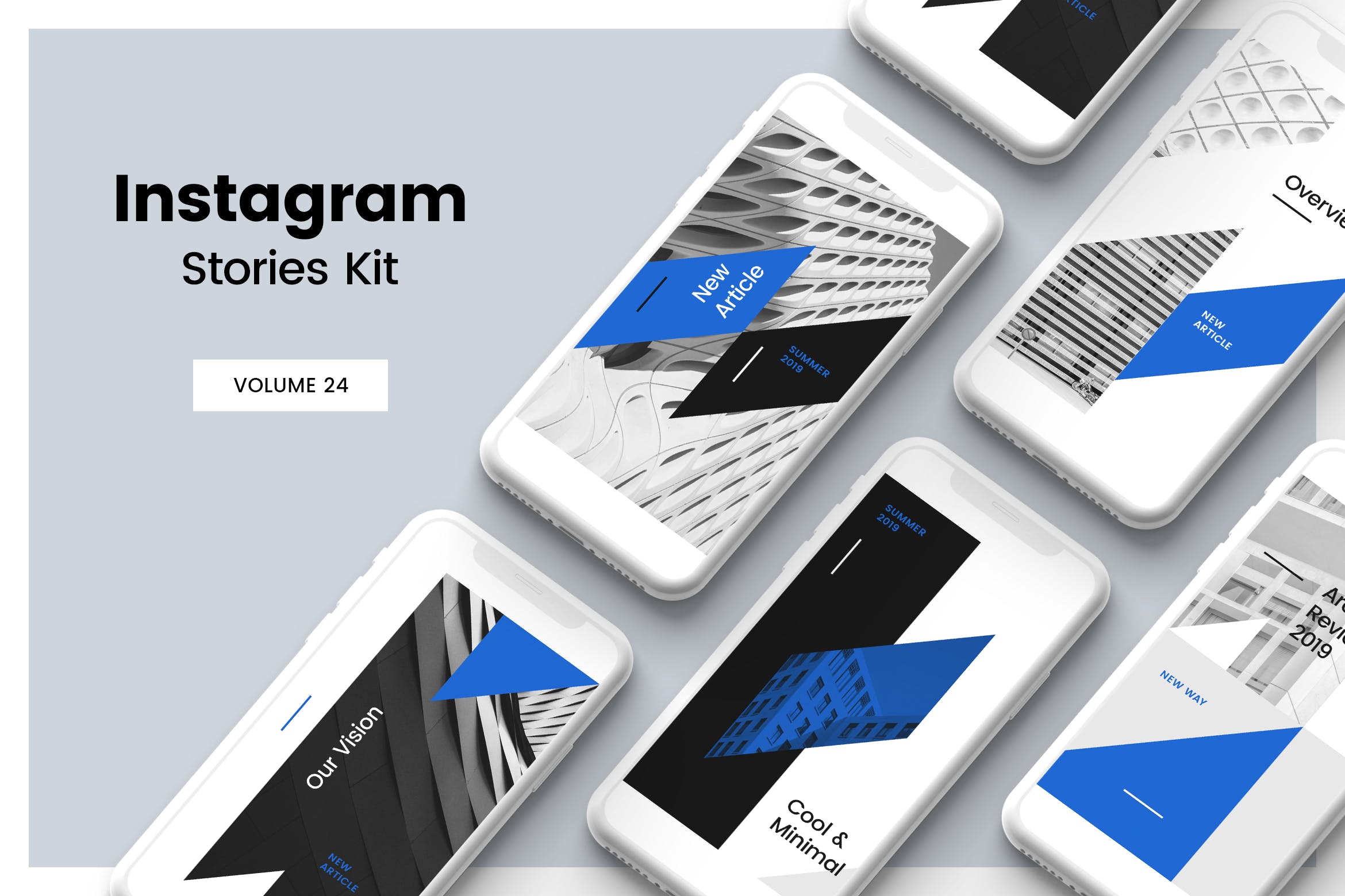 Instagram社交媒体品牌故事企业宣传设计素材 Instagram Stories Kit (Vol.25)插图