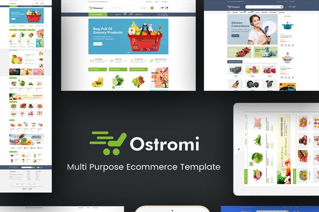 多用途综合网上商超PrestaShop主题模板蚂蚁素材精选 Ostromi插图(1)