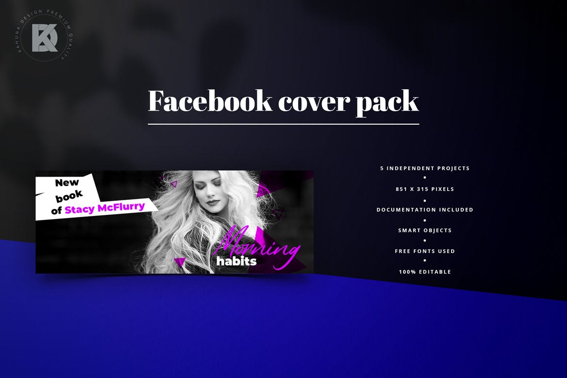 行业通用Facebook主页Banner设计模板第一素材精选 Facebook Cover Banners Pack插图(3)