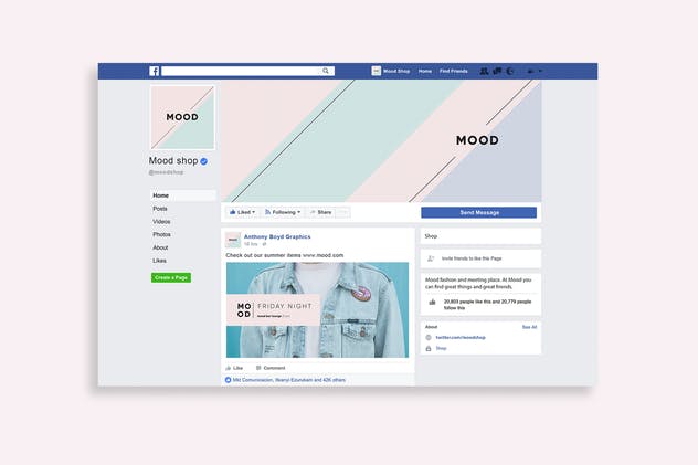 现代极简主义Facebook社交媒体广告模板第一素材精选 Elegant Facebook Ad Templates插图(6)