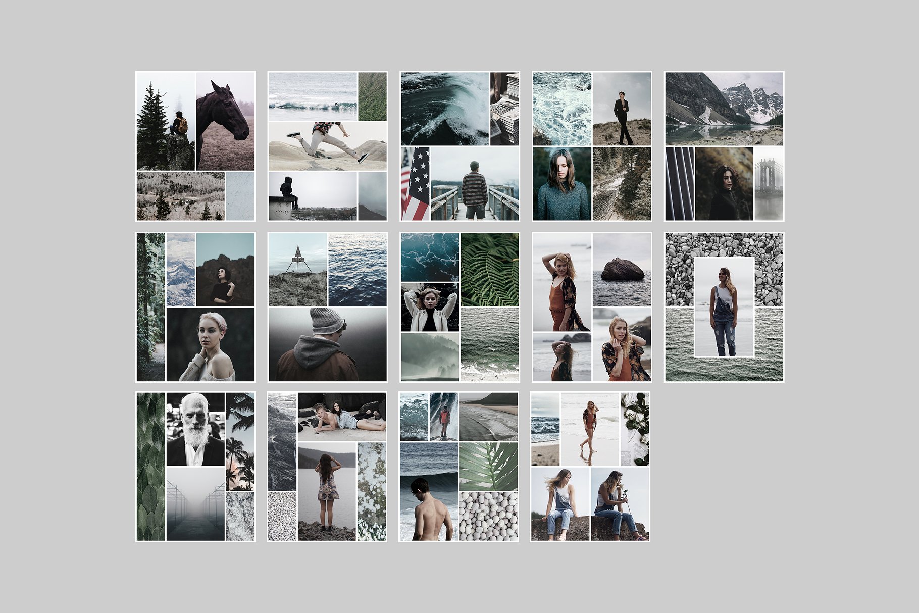 摄影主题多图排版贴图模板大洋岛精选 Canada Social Media Templates插图6
