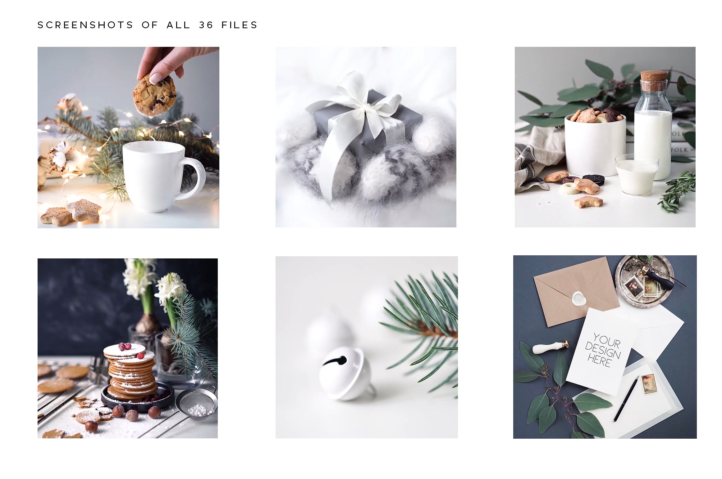 高端简约时尚的动画冬季圣诞banner社交媒体Instagram设计模板第一素材精选插图(4)