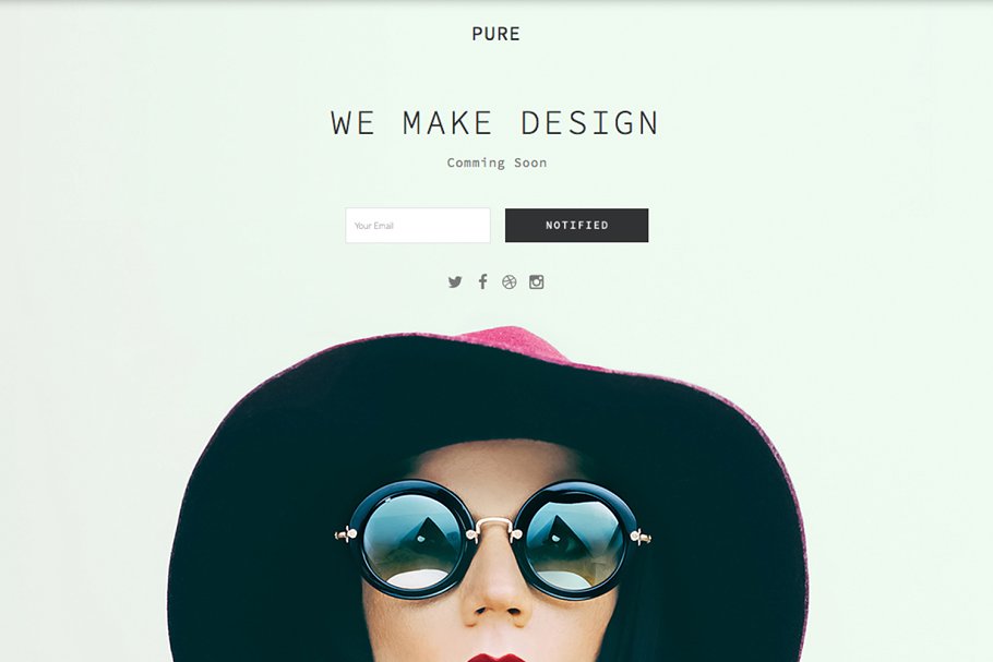 创意工作室个人博客Muse网站模板第一素材精选 Pure – Full Responsive Muse Template插图(12)