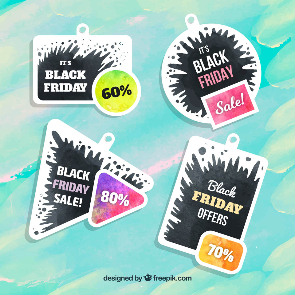 第四弹：30+黑色星期五促销广告物料素材 Black Friday Sales Graphics插图22