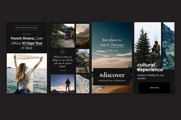 Instagram社交网站品牌推广宣传物料设计套装 Instagram Stories — Promotion Pack插图(4)