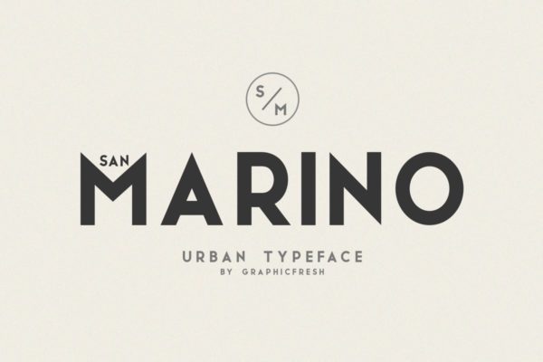 现代,时尚和优雅无衬线英文字体 San Marino // Four Font Files缩略图 现代,时尚和优雅无衬线英文字体 San Marino // Four Font Files