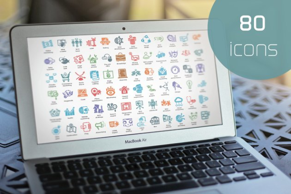 网站优化搜索引擎优化主题图标集 SEO Icons缩略图 网站优化搜索引擎优化主题图标集 SEO Icons