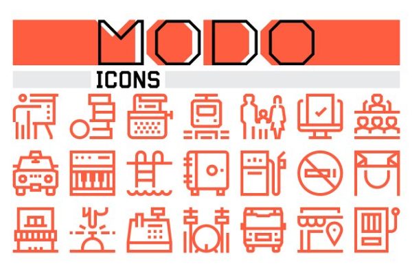 迷你图标素材合集 Modo Icons Collection缩略图 迷你图标素材合集 Modo Icons Collection
