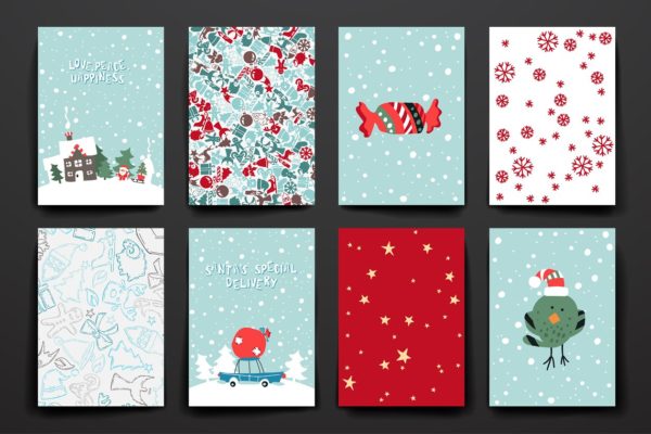 圣诞节快乐主题小册子模板 Merry Christmas Brochures缩略图 圣诞节快乐主题小册子模板 Merry Christmas Brochures