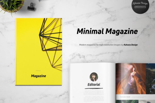 通用杂志模板 Minimal Universal Magazine缩略图 通用杂志模板 Minimal Universal Magazine