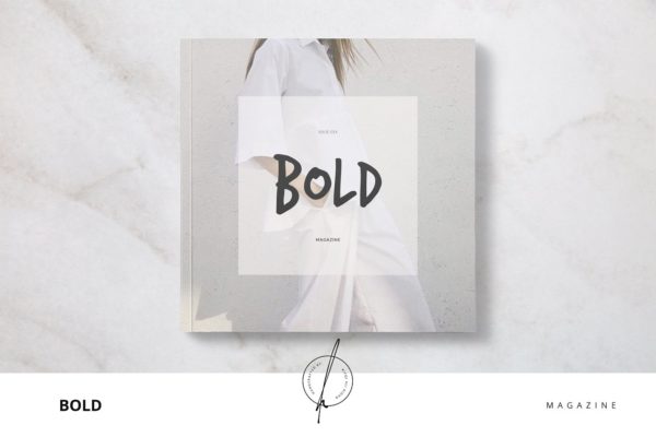 有范的时装杂志模板 Bold Magazine
