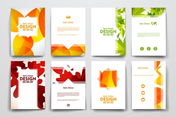 大不列颠的秋天画册模板 Brilliant Autumn brochures