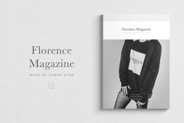 优雅的多用途杂志模板 Florence Magazine Template