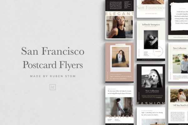 优雅时尚传单模板合集 San Francisco Flyer Pack缩略图 优雅时尚传单模板合集 San Francisco Flyer Pack