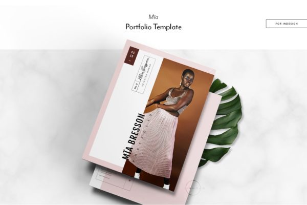 女性时尚主题产品目录&产品画册模板 Portfolio & Catalog • Mïa缩略图 女性时尚主题产品目录&产品画册模板 Portfolio & Catalog • Mïa