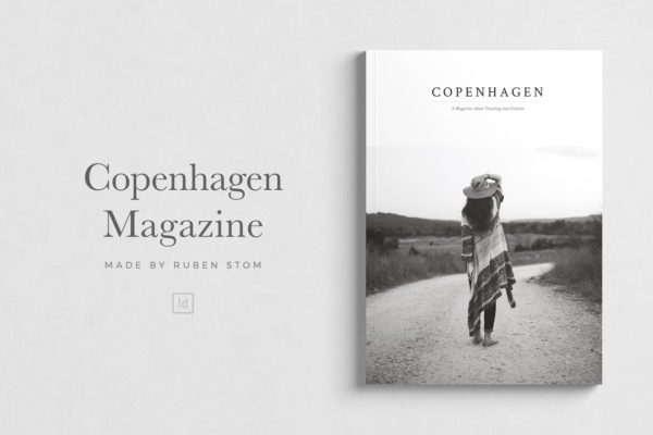 现代简约杂志版式设计模板 Copenhagen Magazine Template缩略图 现代简约杂志版式设计模板 Copenhagen Magazine Template