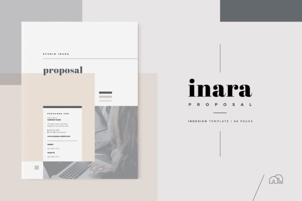 正式商务提案项目投标计划书设计模板 Proposal – Inara