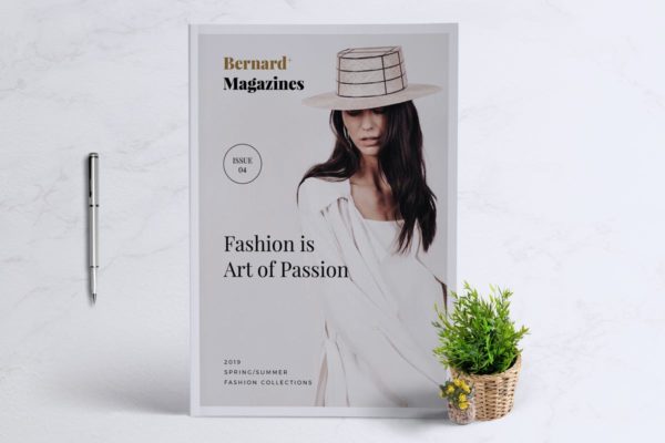 时尚杂志/品牌画册/企业宣传册设计模板 BERNARD – Fashion Magazine缩略图 时尚杂志/品牌画册/企业宣传册设计模板 BERNARD – Fashion Magazine