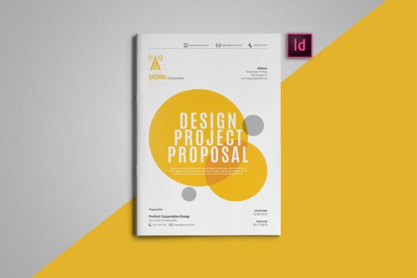 2019年优秀公司投标标书设计模板 Indesign Proposal Template缩略图 2019年优秀公司投标标书设计模板 Indesign Proposal Template