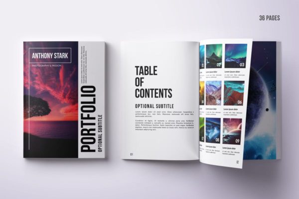 36页多用途A4规格企业画册产品目录设计模板 Multipurpose A4 Portfolio Design – 36 pages缩略图 36页多用途A4规格企业画册产品目录设计模板 Multipurpose A4 Portfolio Design – 36 pages
