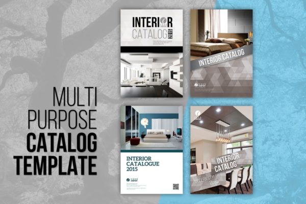 多用途企业品牌画册/产品目录设计INDD模板 Brochure / Catalog Template