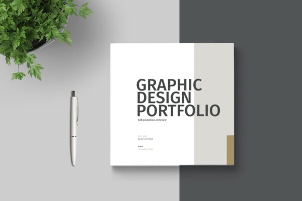 广告设计/网站设计/工业设计公司适用的产品目录画册设计模板 Graphic Design Portfolio Template缩略图 广告设计/网站设计/工业设计公司适用的产品目录画册设计模板 Graphic Design Portfolio Template