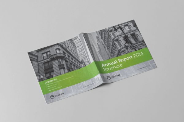 方形企业年报/年度报告设计模板 Square Annual Report缩略图 方形企业年报/年度报告设计模板 Square Annual Report