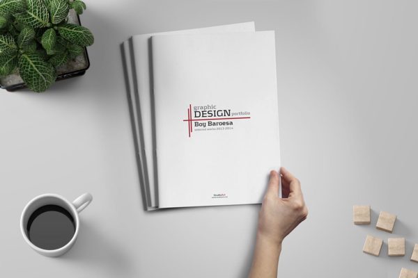 设计师作品集设计案例模板 Graphic Designer Portfolio缩略图 设计师作品集设计案例模板 Graphic Designer Portfolio