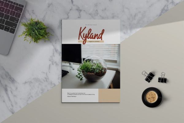 时装/摄影/设计主题杂志&作品集设计模板 KYLAND – Magazine & Portfolio Template缩略图 时装/摄影/设计主题杂志&作品集设计模板 KYLAND – Magazine & Portfolio Template