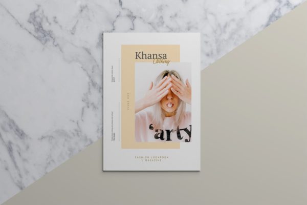 品牌时装/摄影/建筑行业产品目录&杂志设计模板 KHANSA – Fashion Lookbook & Magazine缩略图 品牌时装/摄影/建筑行业产品目录&杂志设计模板 KHANSA – Fashion Lookbook & Magazine