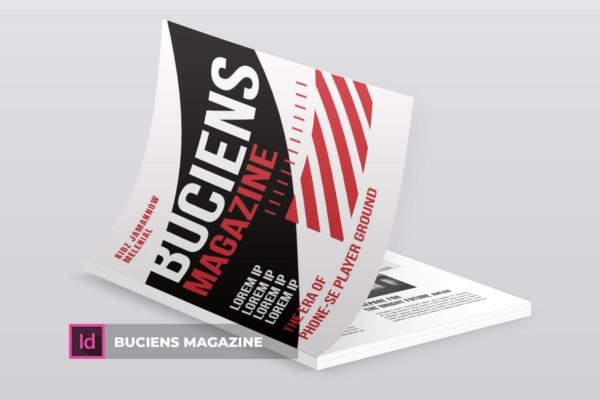 标准多用途杂志排版设计模板 Buciens | Magazine Template缩略图 标准多用途杂志排版设计模板 Buciens | Magazine Template