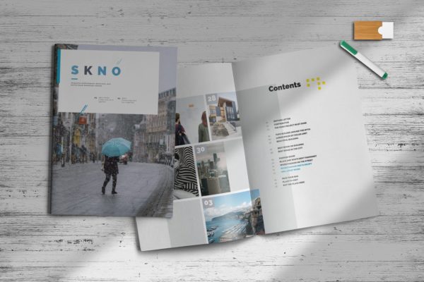 企业/金融/财经杂志设计INDD模板 InDesign Magazine Template缩略图 企业/金融/财经杂志设计INDD模板 InDesign Magazine Template