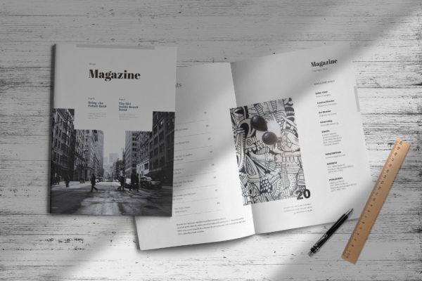 通用性现代版式设计时尚杂志设计模板 Indesign Magazine Template缩略图 通用性现代版式设计时尚杂志设计模板 Indesign Magazine Template