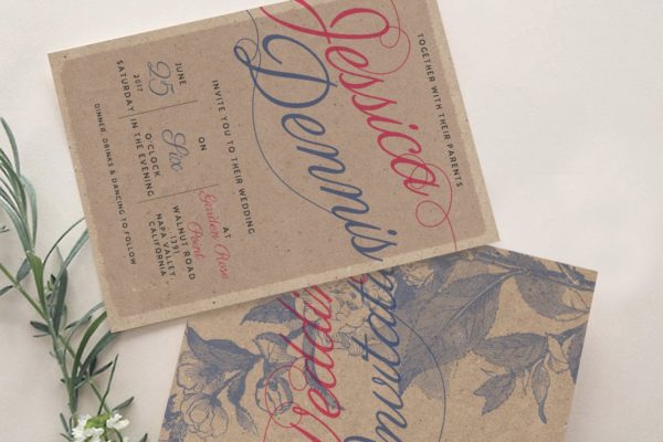 乡村气息婚礼邀请函设计套装 Rustic Wedding Invitation Suite缩略图 乡村气息婚礼邀请函设计套装 Rustic Wedding Invitation Suite